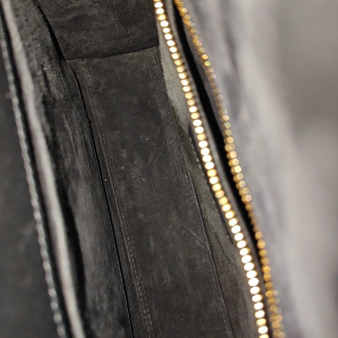 Lady Dior Small Cannage Calfskin Black