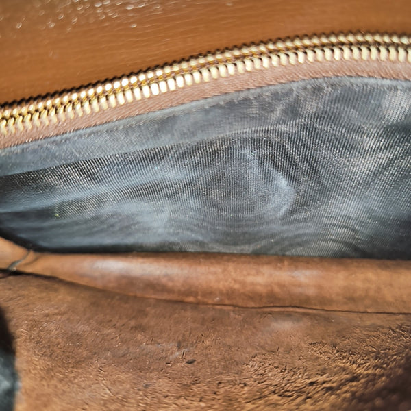 Horsebit 1955 WOC Monogram Coated Canvas Beige
