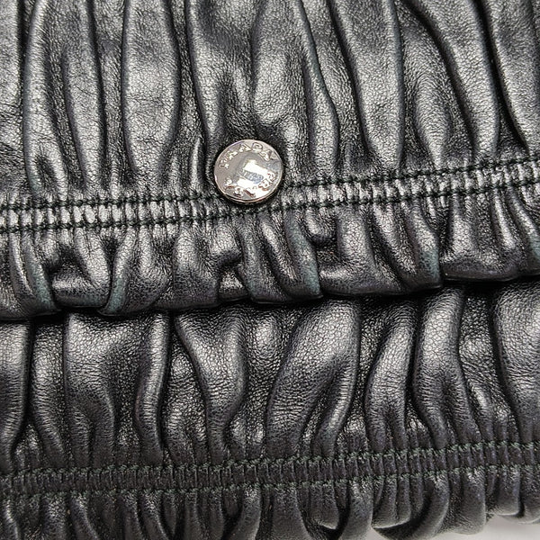 Lambskin Crossbody Bag Black