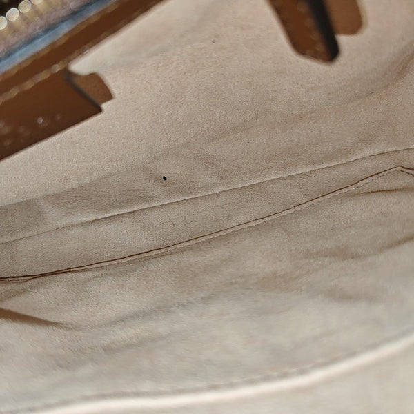 Jackie 1961 Small Monogram Coated Canvas Beige