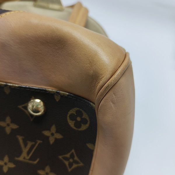BEVERLY Monogram Coated Canvas Brown