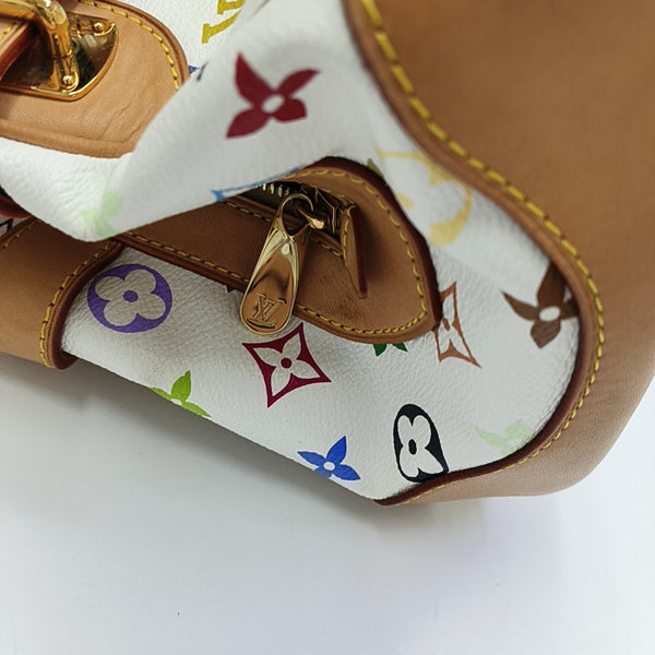 LV × TM CLAUDIA Monogram Coated Canvas White