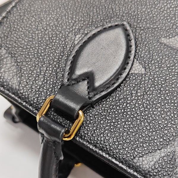 ONTHEGO PM Monogram Calfskin Black