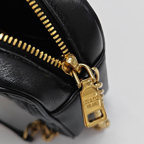 Gaufre Quilted Lambskin Black
