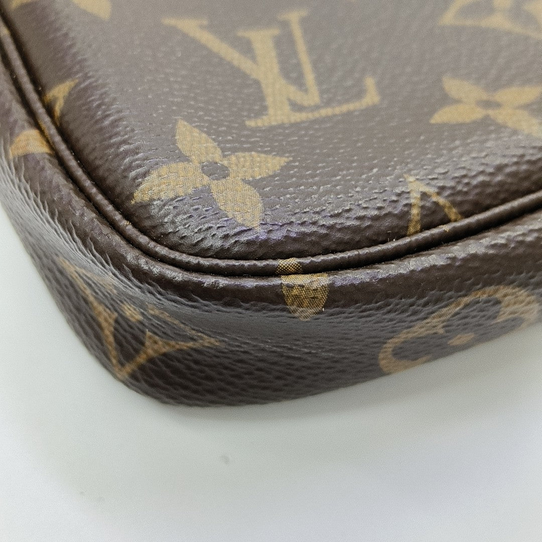 ACCESSOIRES Mini Monogram Coated Canvas Brown