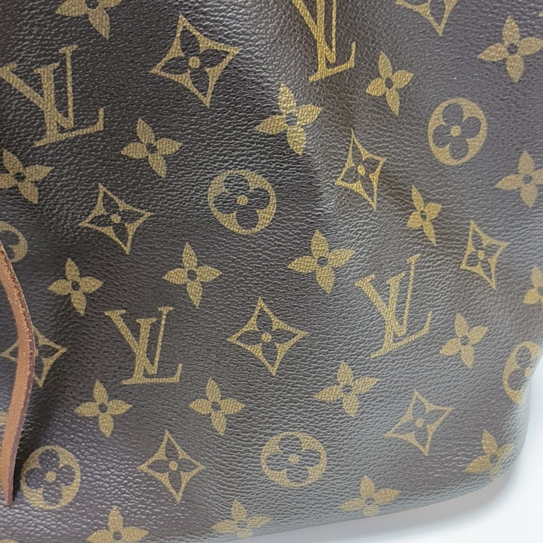 NÉONOÉ PM Monogram Coated Canvas Brown