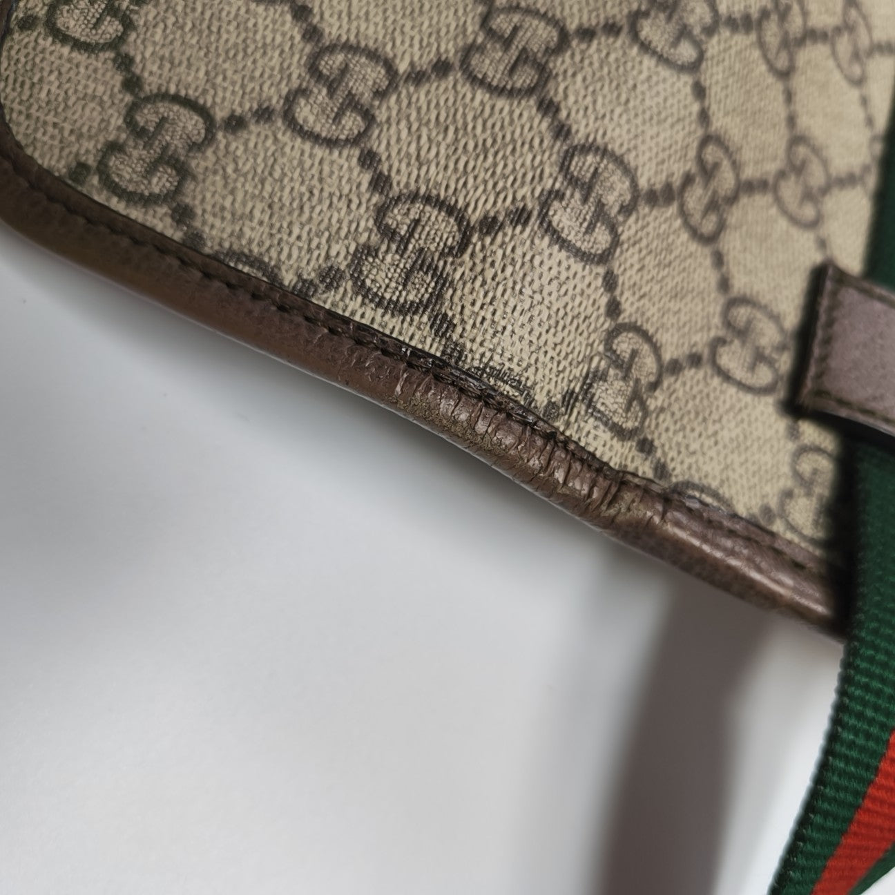 Neo Vintage Monogram Coated Canvas Beige