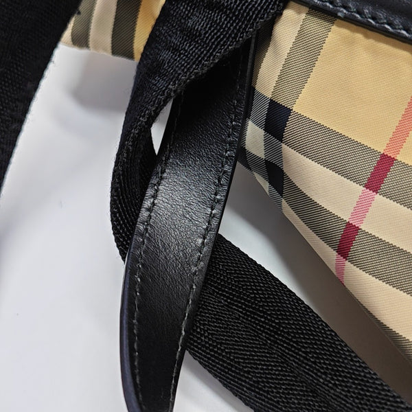 The Rucksack Medium Nylon Beige