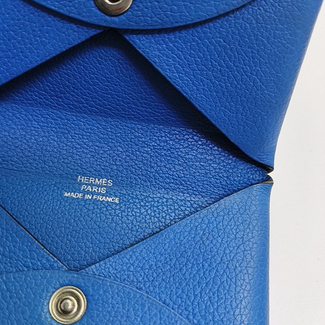 Calvi Evercolor Blue Card Holder