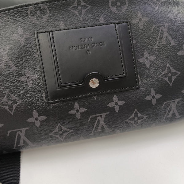 VOYAGER PM Monogram Coated Canvas Black