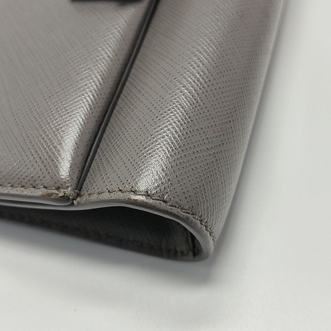 Ginny Leather Gray