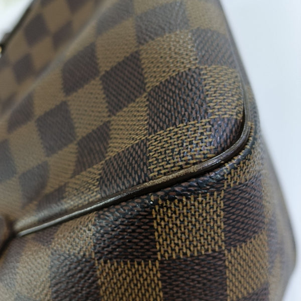 BELEM PM Damier Ebene Coated Canvas Brown