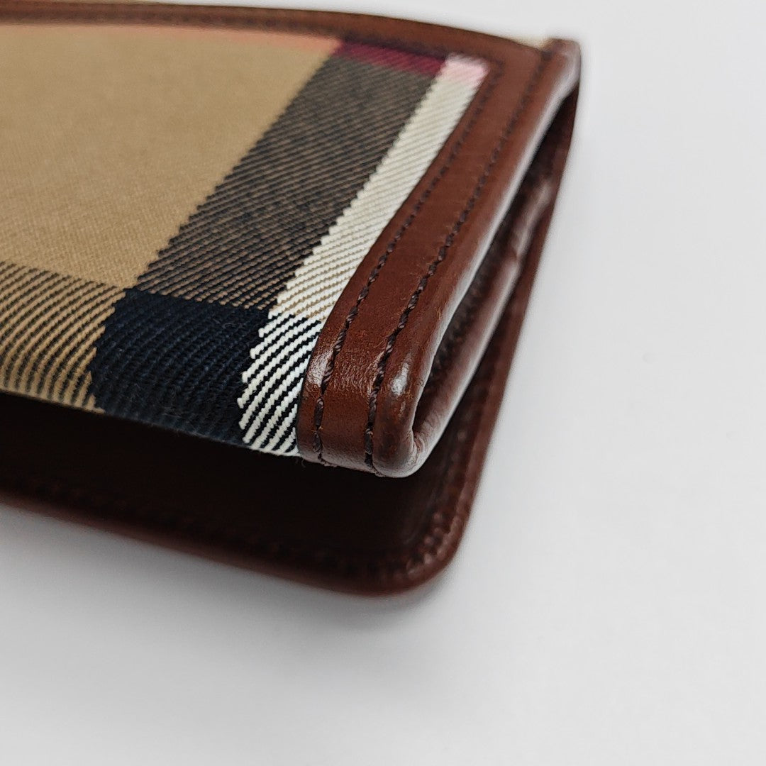 Canvas Wallet Brown