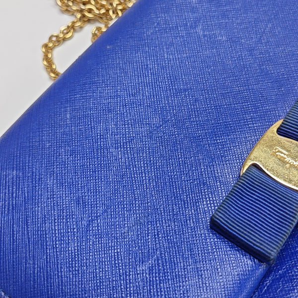 Ginny Calfskin Blue