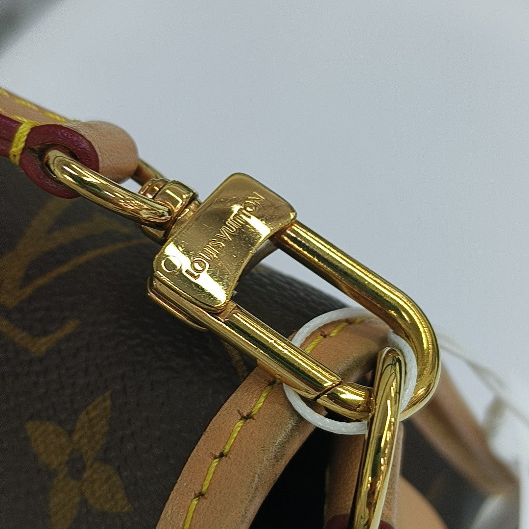 DIANE Monogram Coated Canvas Brown