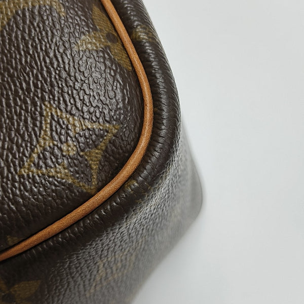 DEAUVILLE Monogram Coated Canvas Brown