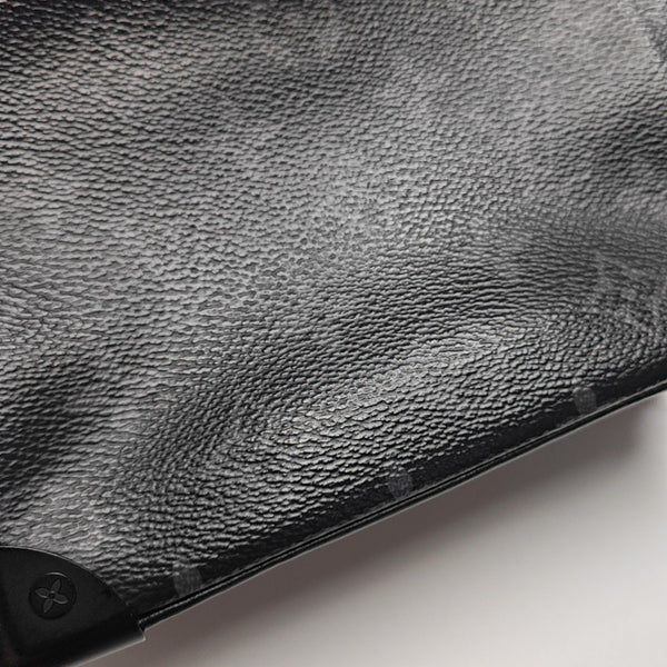 SOFT TRUNK Mini Monogram Coated Canvas Black