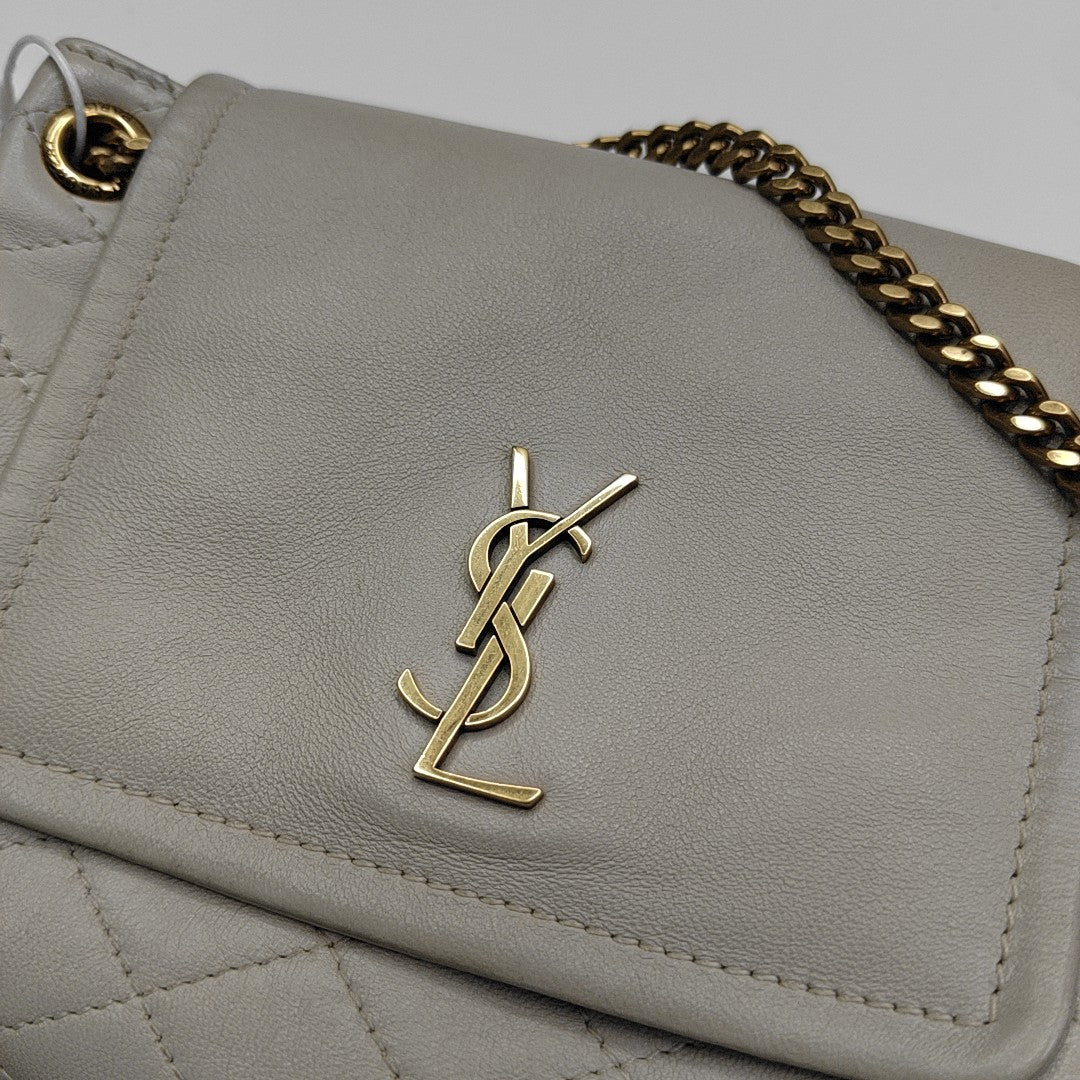 NOLITA Mini Quilted Lambskin Beige