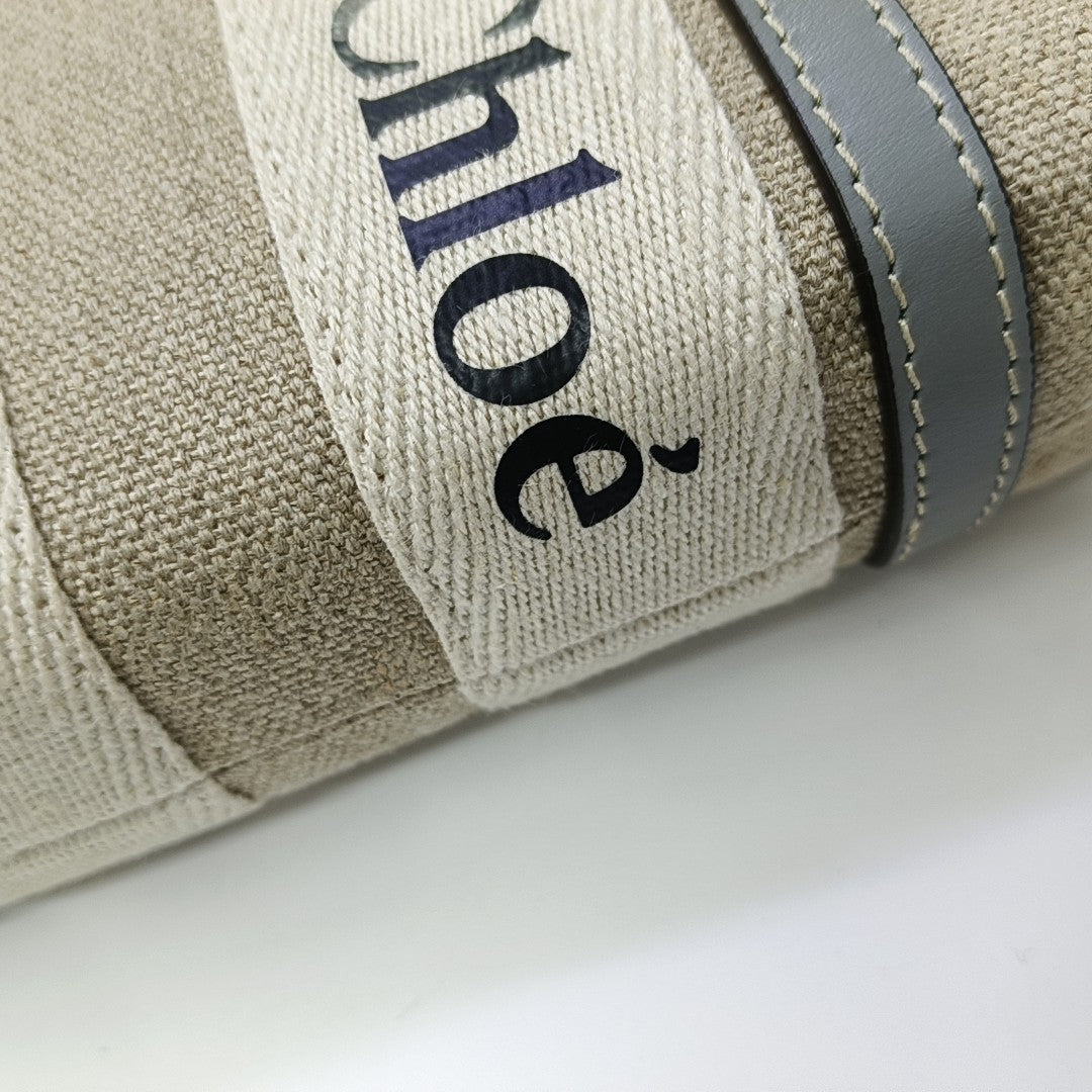 Woody Mini Fabric Beige