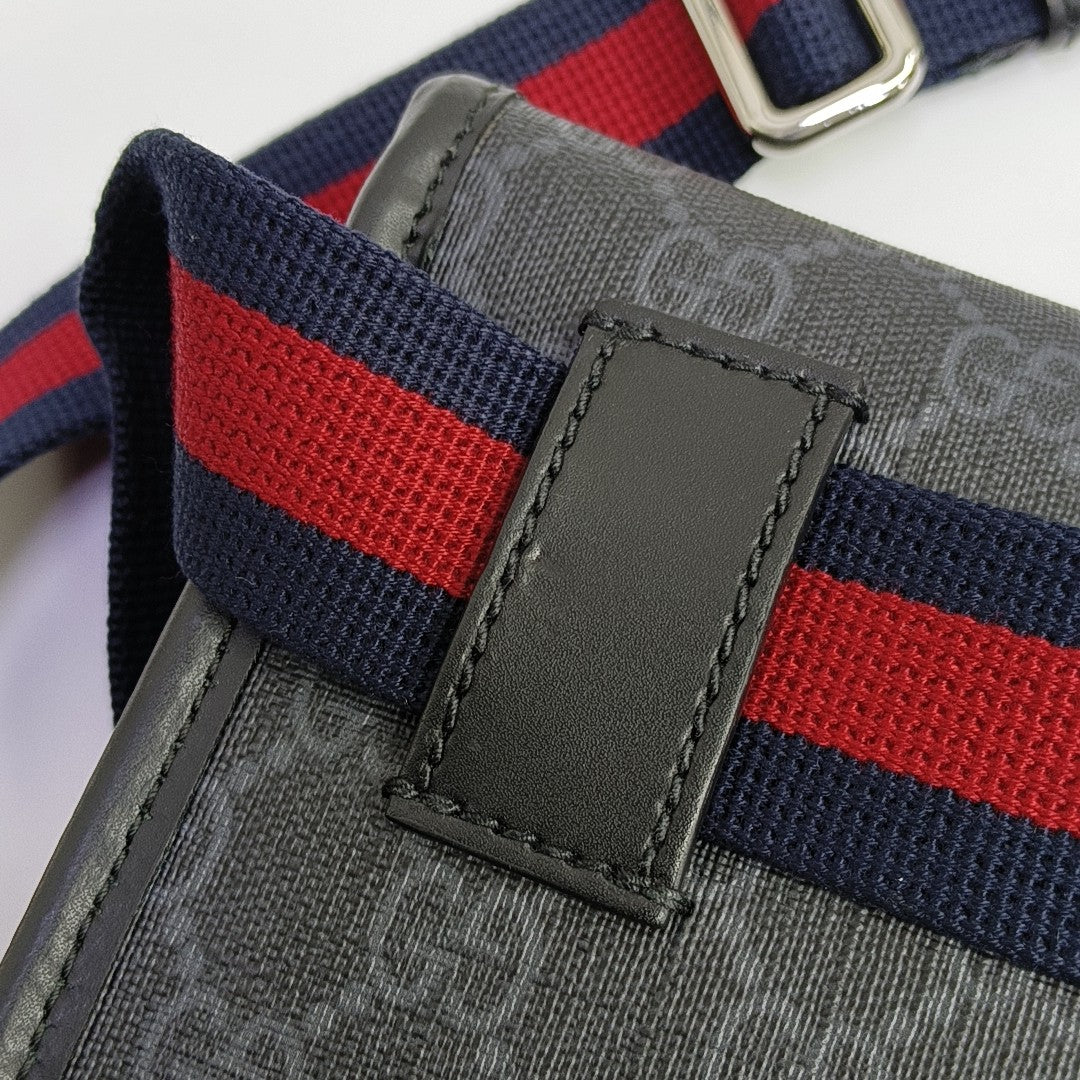 Neo Vintage Monogram Coated Canvas Black