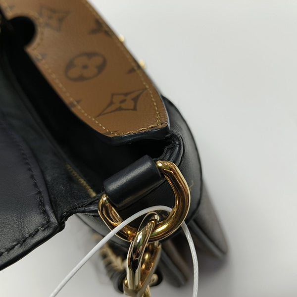 TWINNY Monogram Coated Canvas Brown