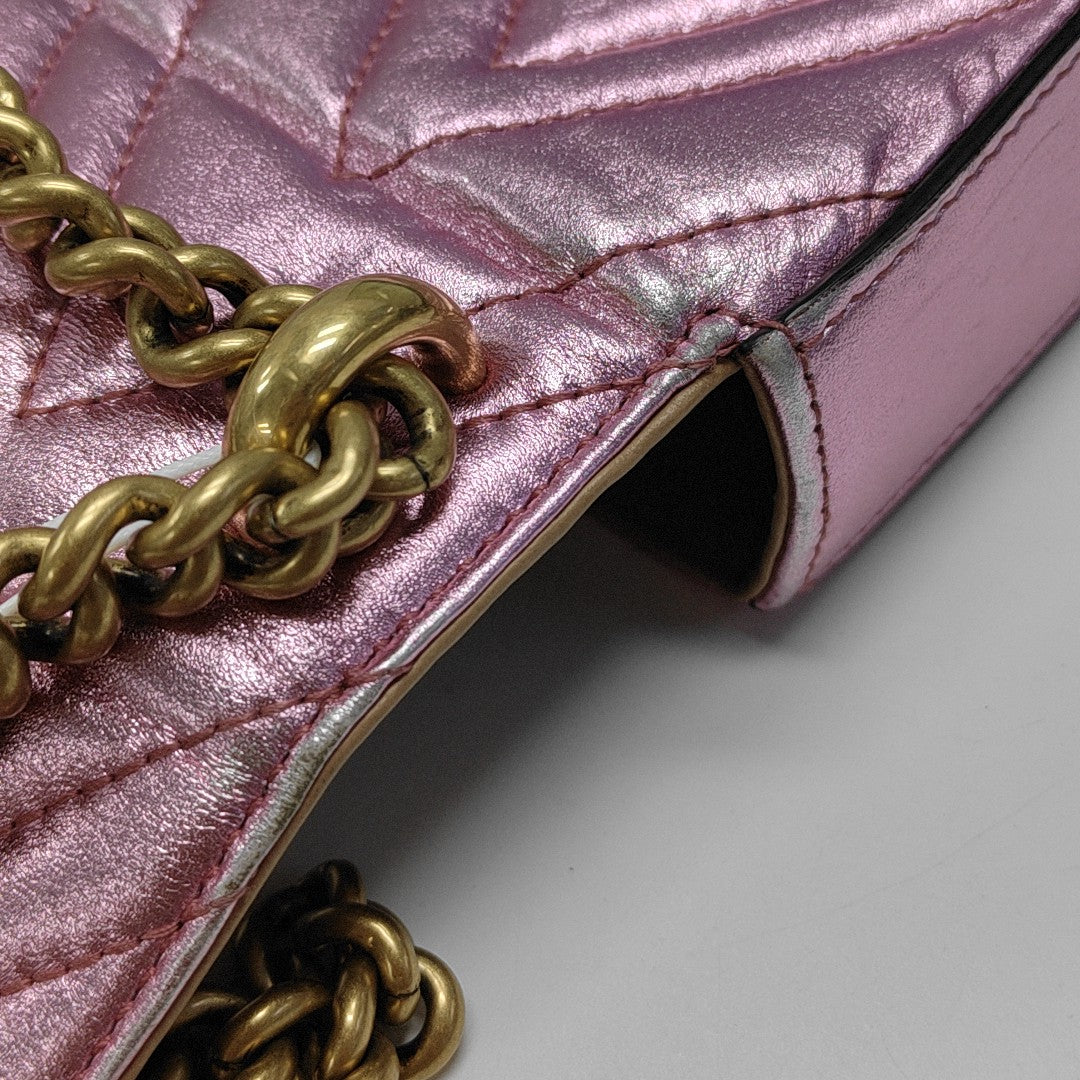 Broadway Quilted Calfskin Pink