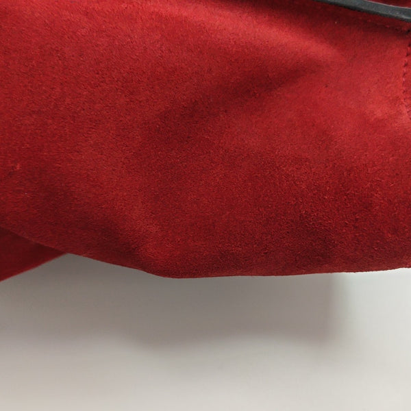 Glace Calf Suede Red