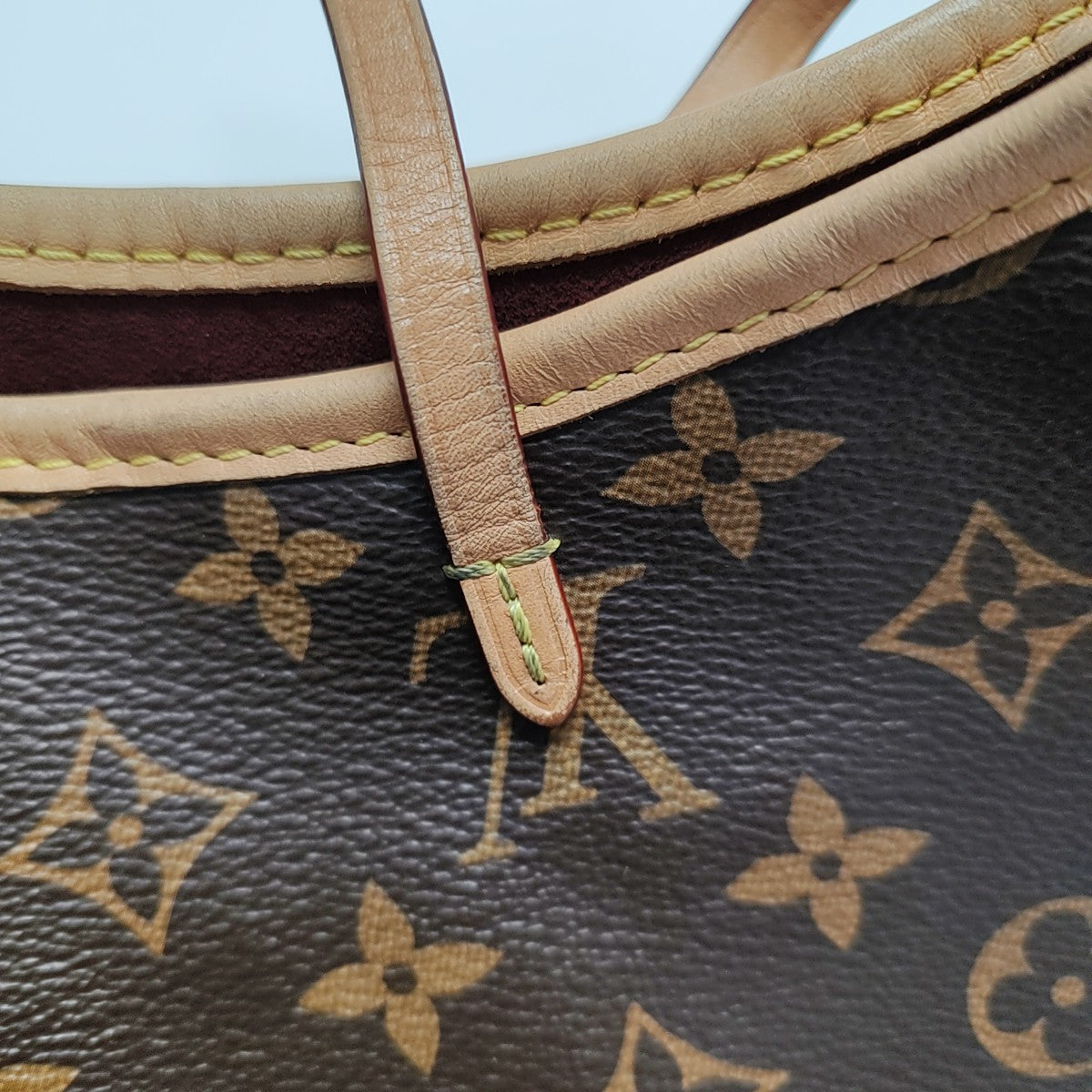 CARRYALL PM Monogram Coated Canvas Brown