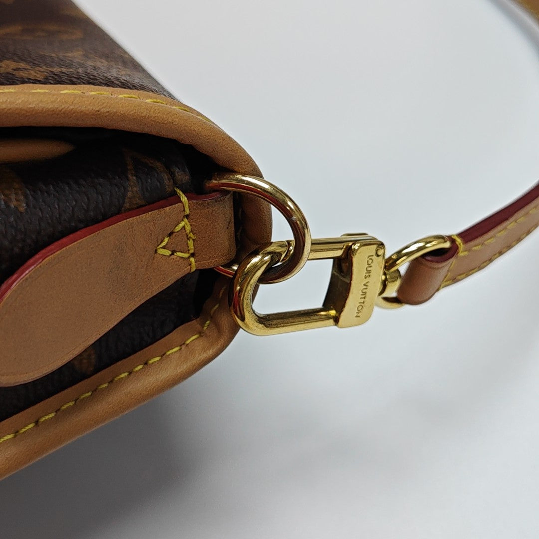 DIANE Monogram Coated Canvas Brown