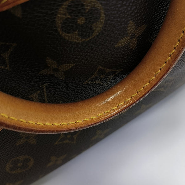 DEAUVILLE MM Monogram Coated Canvas Brown
