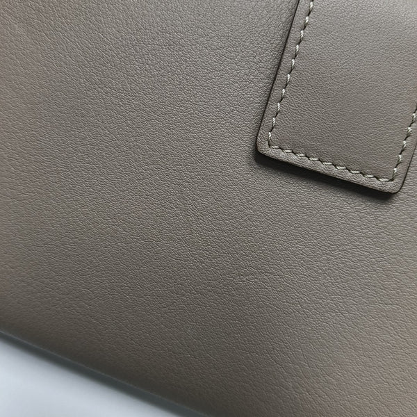 Calfskin Wallet Gray