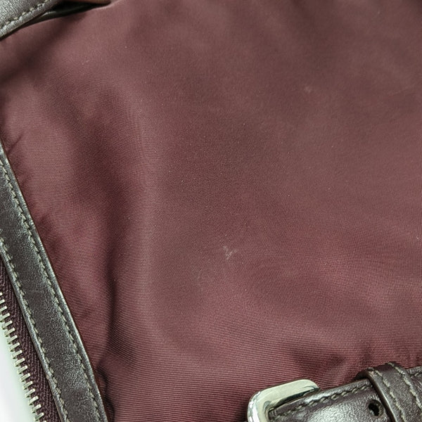 Nylon Tote Bag Red