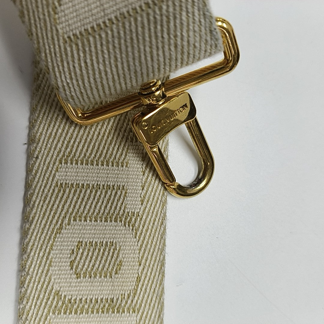 UTILITY Monogram Coated Canvas Brown