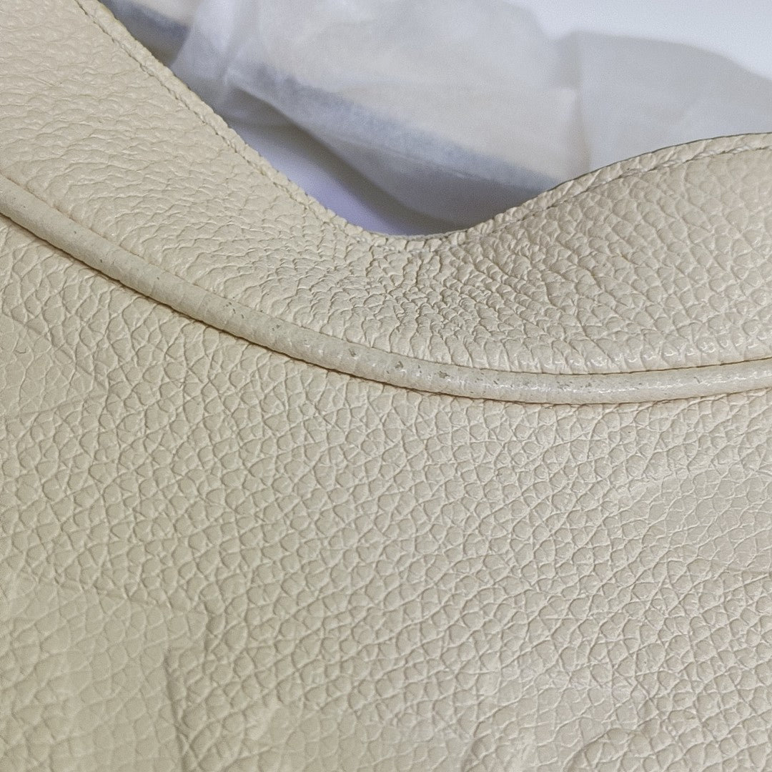 BAGATELLE Monogram Calfskin White