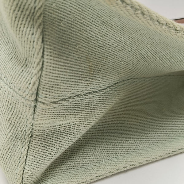 Cushion Small Canvas Green