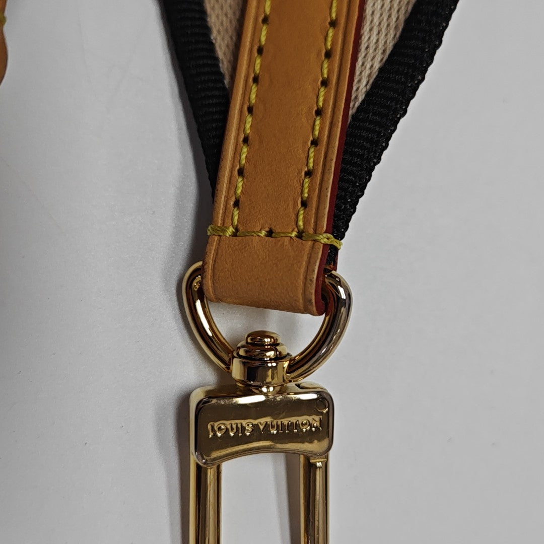 DIANE Monogram Coated Canvas Brown