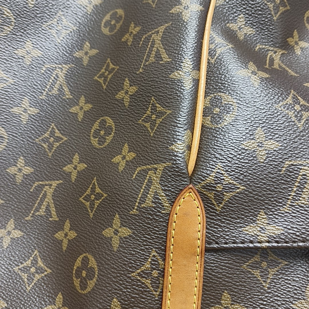 TOTALLY MM Monogram Coated Canvas Brown