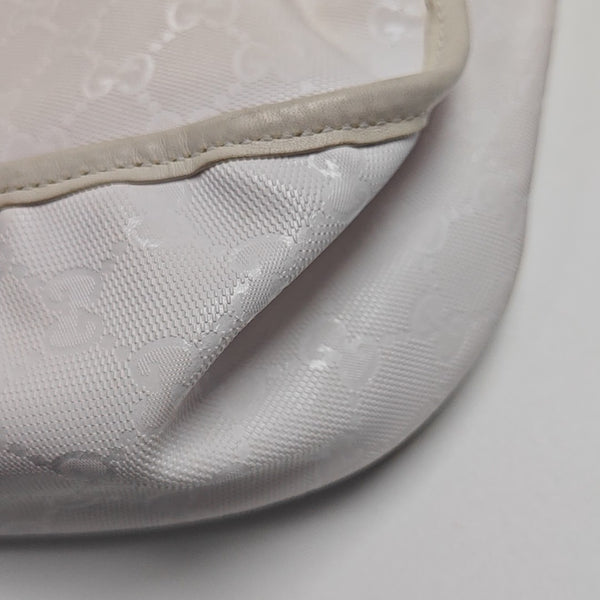 Monogram Coated Canvas White