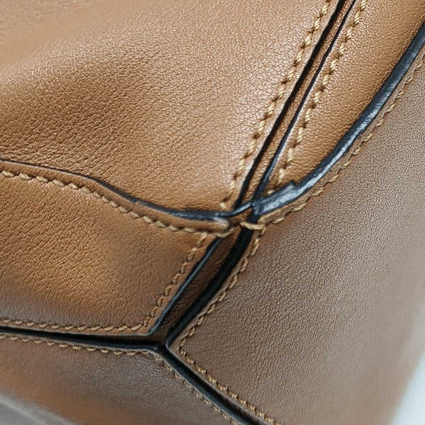 Puzzle Small Calfskin Brown