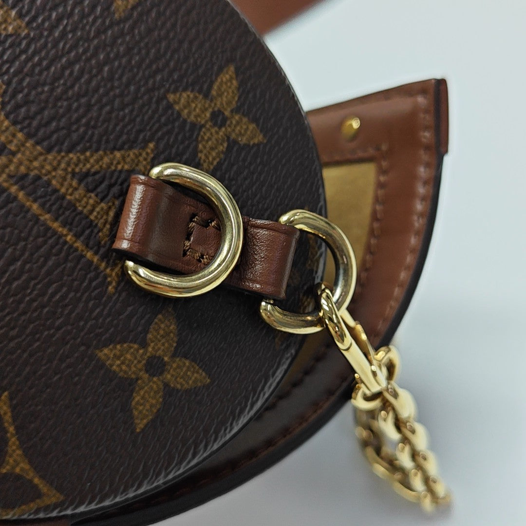PAPILLON 19 Monogram Coated Canvas Brown
