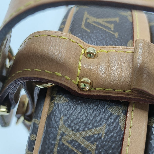 BOITE CHAPEAU PM Monogram Coated Canvas Brown