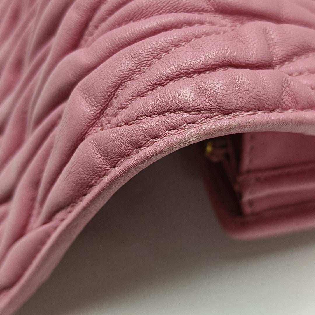 Lambskin Wallet Pink