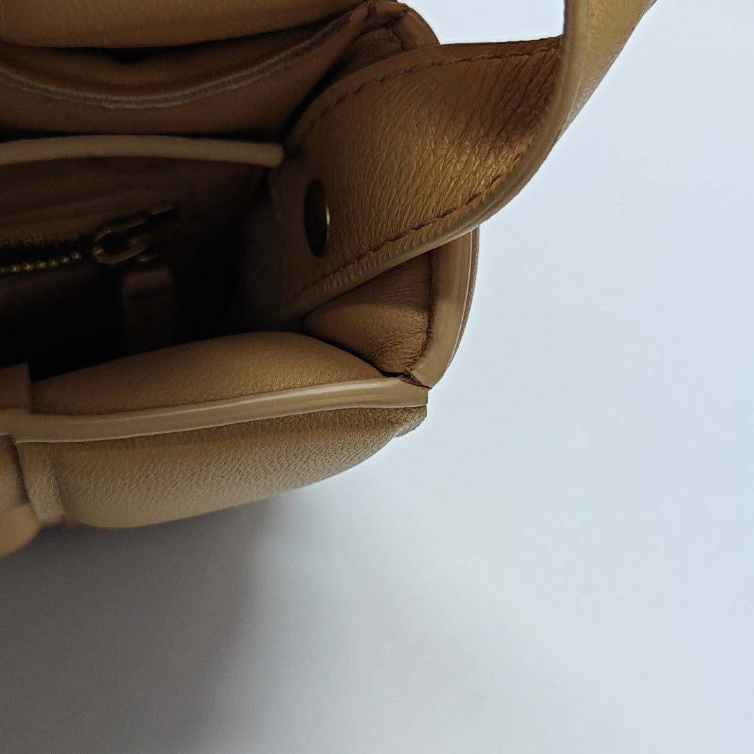 Cassette Medium Lambskin Beige