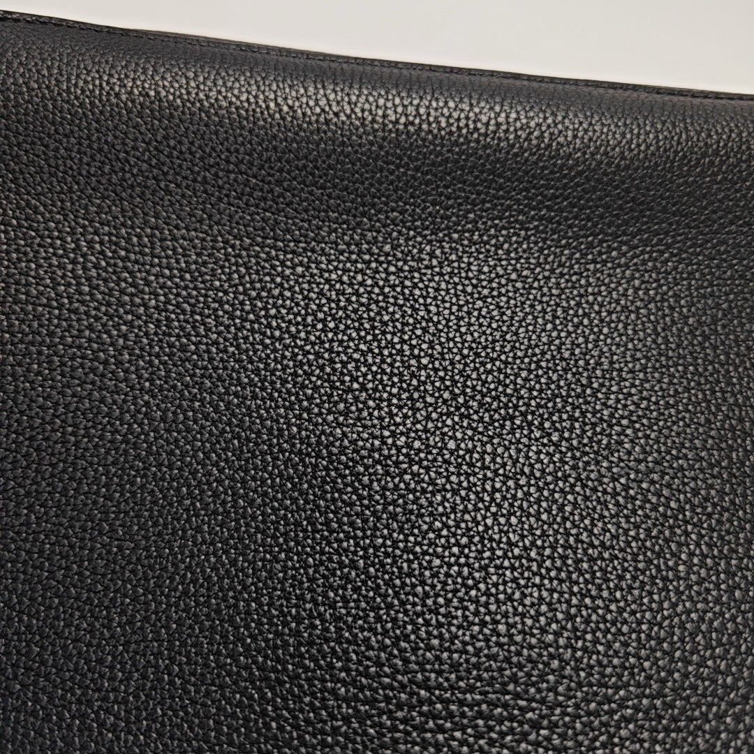 Calfskin Shoulder Bag Black