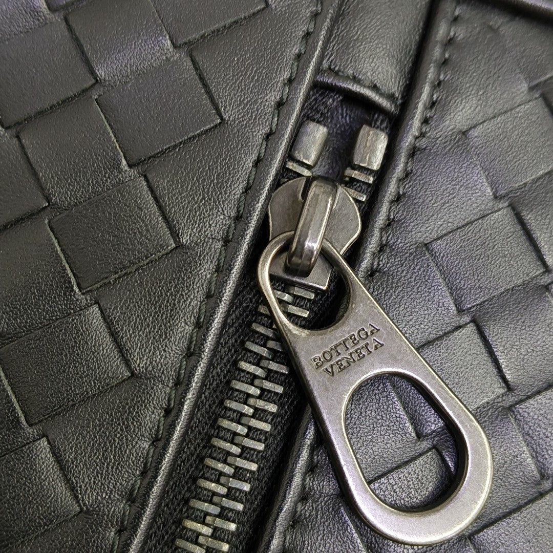 Calfskin Shoulder Bag Black