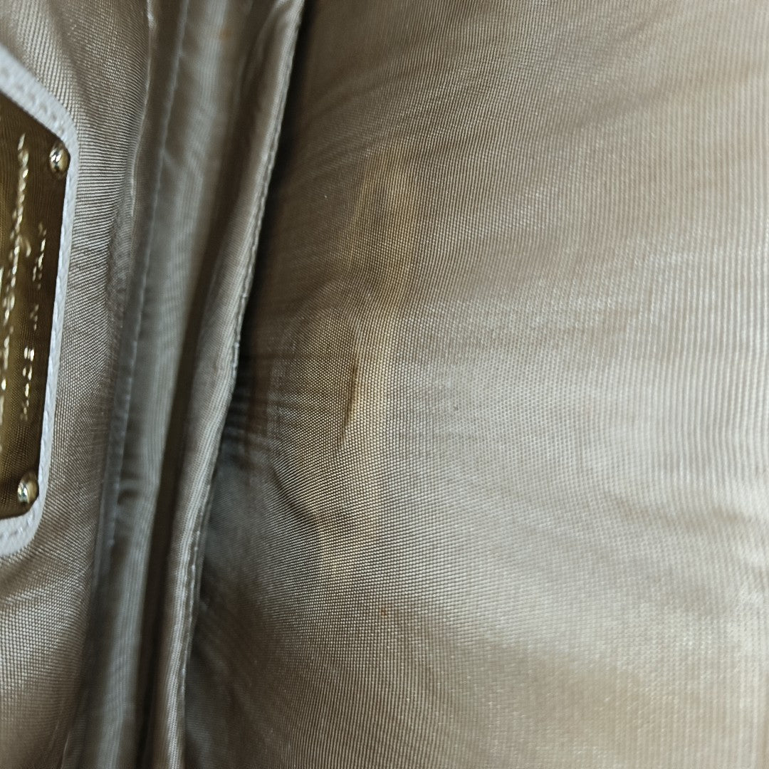Calfskin Shoulder Bag Beige