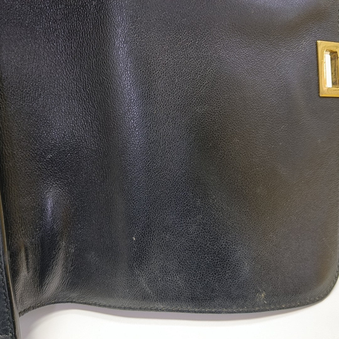 TRAPEZE Small Calfskin Blue