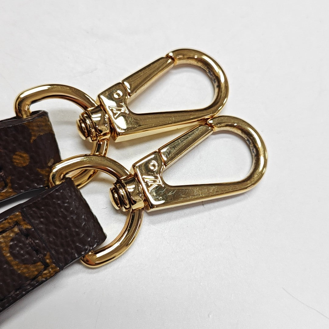 MONTAIGNE Monogram Coated Canvas Brown