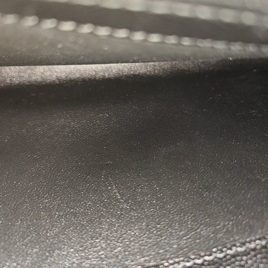 MONOGRAM Medium Chevron Calfskin Black