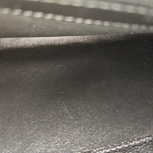 MONOGRAM Medium Chevron Calfskin Black